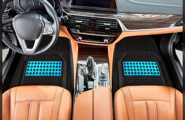 Oto Paspas Universal Derin Havuzlu Krom MAVİ - Resim 2