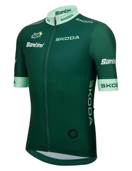 Santini Tour De France Best Sprinter Bisiklet Forması TF94075R23TDFPNT - Resim 2