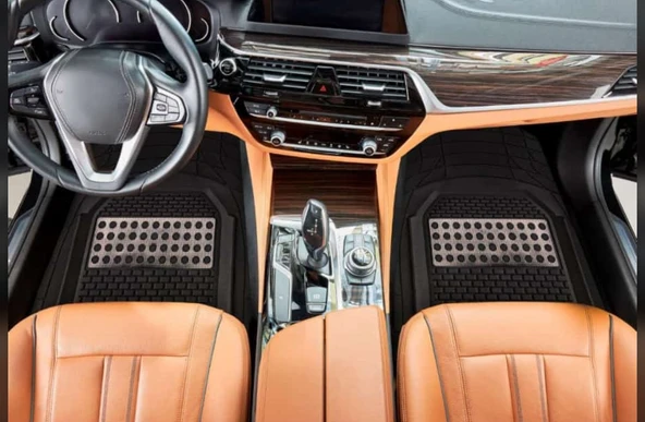 Oto Paspas Universal Derin Havuzlu Krom Karbon - Resim 2