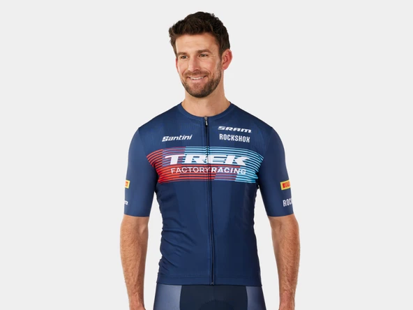 Santini Trek Factory Racing Fan Line Cycling Bisiklet Forması RE94075C23XC - 4