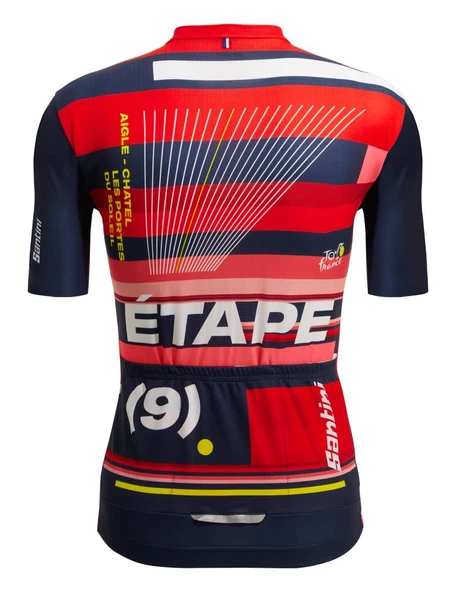 Santini Tour De France Aigle Bisiklet Forması RE94075CAIGLE2TDF - Resim 3