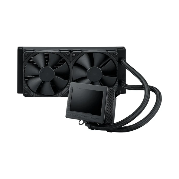 Asus ROG RYUJIN III 240 OLED 3,5" LCD AURA SYNC RGB 3X NOCTUA IPPC 2000 PWM 120MM FAN SIVI CPU SOĞUTUCUSU - Resim 2
