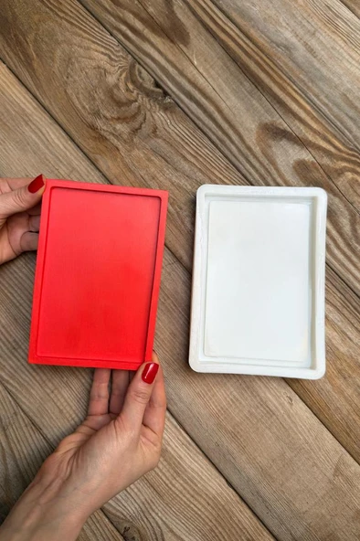 Dikdörtgen Model 1 Silikon Tepsi Kalıbı