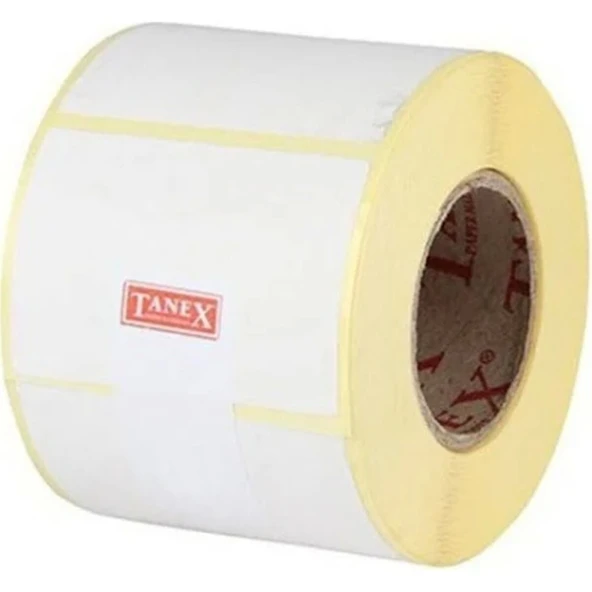 Tanex Barkod Etiketi Termal Eco 100x55 MM 40 MM Çap 500 LÜ 1 Lİ ürün görseli 1
