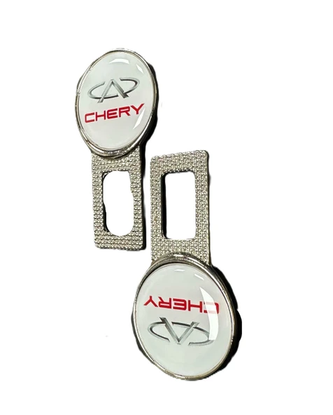 Chery Omada 5 Tiggo 7 Tiggo 8 Logolu uyumlu Metal Toka 2 Adet Seti - 3