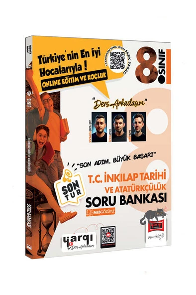 Yargı Ders Arkadaşım Lgs Son Tur Soru Bankası Seti – ‘’1000 Soru’’ - 4 Kitap 4 Ders - 4