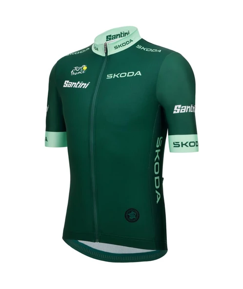 Santini Tour De France Best Sprinter Bisiklet Forması TF94075R23TDFPNT - Resim 8