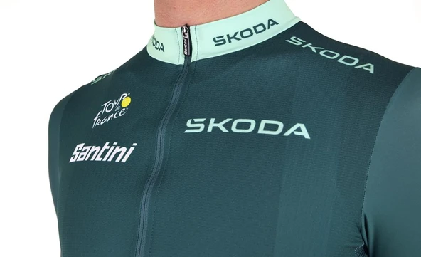 Santini Tour De France Best Sprinter Bisiklet Forması TF94075R23TDFPNT - Resim 9