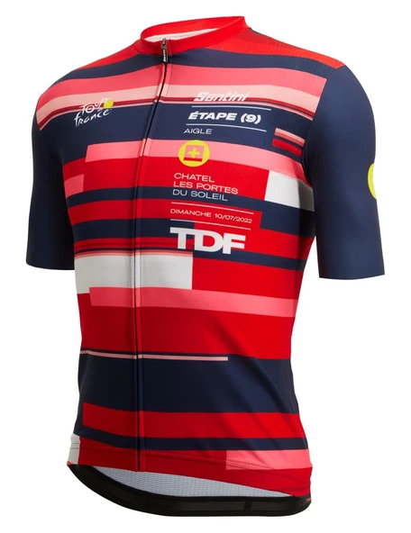 Santini Tour De France Aigle Bisiklet Forması RE94075CAIGLE2TDF - Resim 2