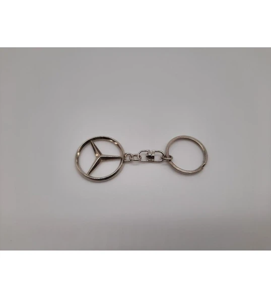 Mercedes 3D Metal Anahtarlık. Çift Taraflı - Resim 4