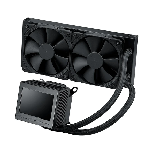Asus ROG RYUJIN III 240 OLED 3,5" LCD AURA SYNC RGB 3X NOCTUA IPPC 2000 PWM 120MM FAN SIVI CPU SOĞUTUCUSU