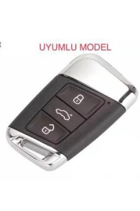 Passat B8 - Ateca Ve Süper B Karbon Anahtar Koruma Kılıfı Anahtarsız Çalıştırmaya Uygundur - 2