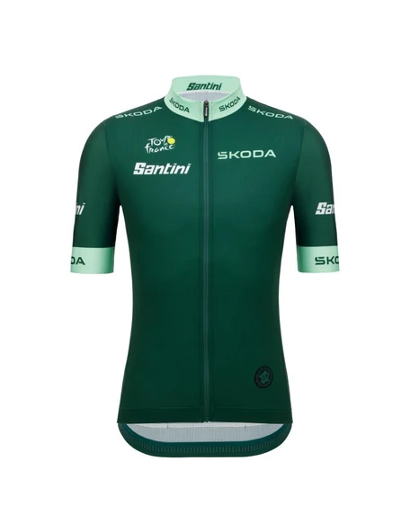 Santini Tour De France Best Sprinter Bisiklet Forması TF94075R23TDFPNT - Resim 7