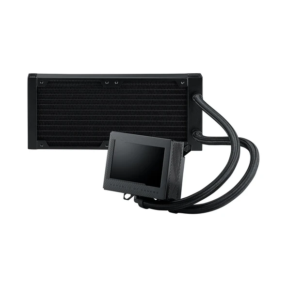 Asus ROG RYUJIN III 240 OLED 3,5" LCD AURA SYNC RGB 3X NOCTUA IPPC 2000 PWM 120MM FAN SIVI CPU SOĞUTUCUSU - Resim 7