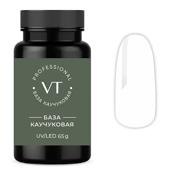 Velvetime Profesyonel Kauçuk Rubber Base Coat Salon Boy 65gr ürün görseli