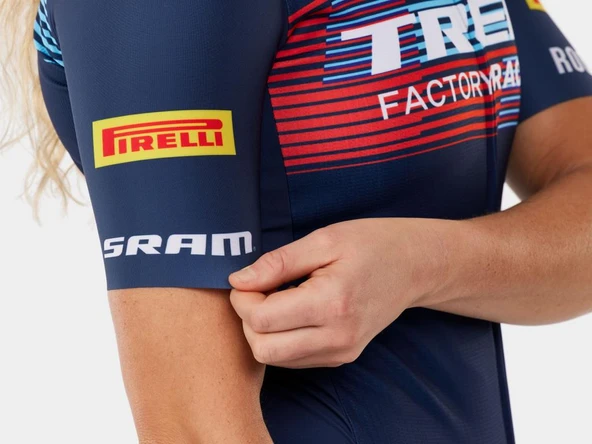 Santini Trek Factory Racing Fan Line Cycling Bisiklet Forması RE94075C23XC - 5