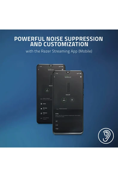 RAZER Seiren Bt Bluetooth Kablosuz Android Cihazlar Mobil/pc Vlog Kaydı Klipsli Tasarım Yaka Mikrofonu - 7