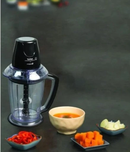 Tefal Masterchop Powelix Maxi XXL 500 W 4 Bıçaklı Doğrayıcı Siyah - 3