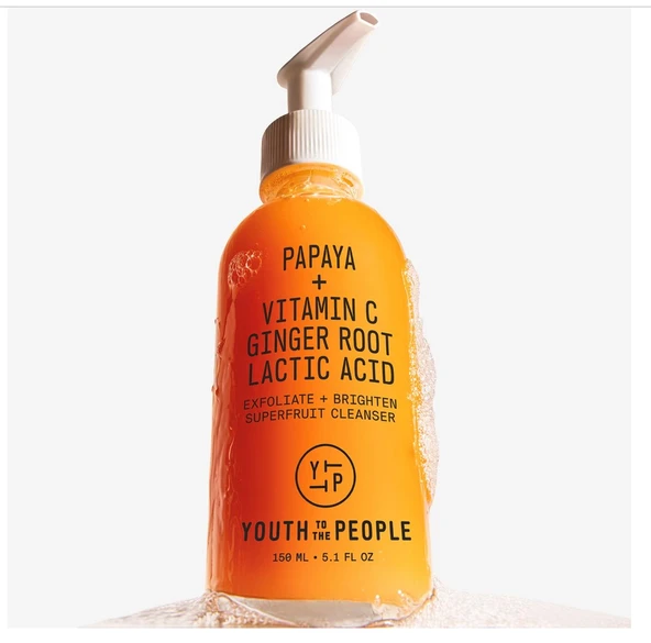 Youth To The People Superfruit Brightening + Exfoliate - Papaya + C Vitamini 150 ml - 2
