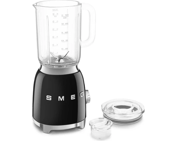 Smeg 50's Stlye BLF03BLEU Siyah Smoothie Blender - Resim 3