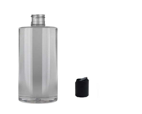 250ml pet şeffaf şişe disctop kapak, 12 adet, dezenfektan şişesi, kozmetik şişe, şampuan şişesi, plastik şişe, aroma şişesi