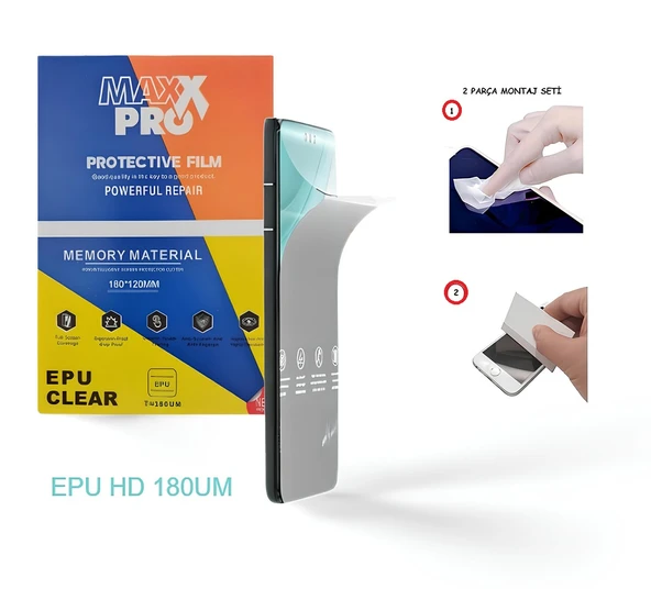 Huawei NOVA 11İ NANO Ekran Koruyucu Esnek ULTRA İnce - MAXXPRO - EPU HD ürün görseli 1