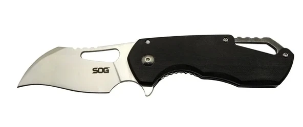 İsonzo 1396bk Siyah Kamp Çakı 18cm - Yarı Otomatik, Kemerlikli, Kutulu