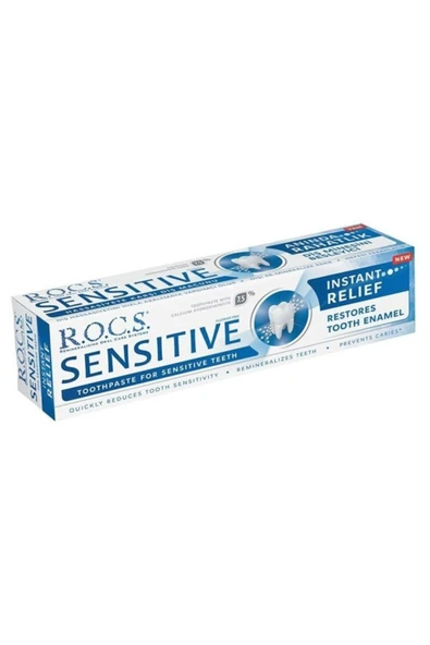 R.O.C.S. Rocs Sensitive Repair Whitening Diş Macunu Onarım Beyazlatma (florürsüz) 75ml