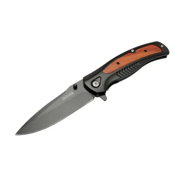 Da315 Bk 22 Cm Kamp / Outdoor Çakı  - Yarı Otomatik, Kemerlikli, Kutulu