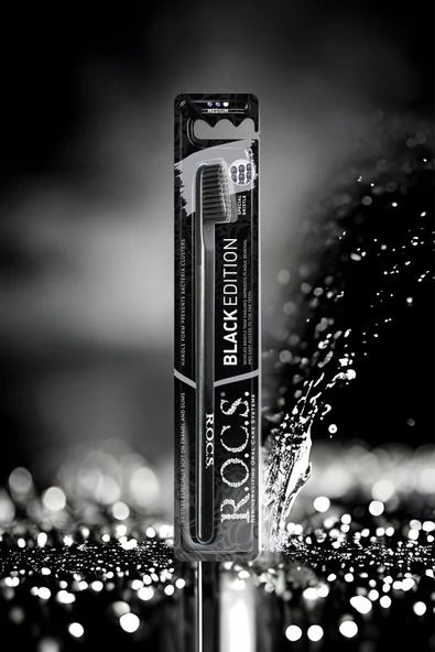 R.O.C.S. Rocs Black Edıtıon Beyazlatıcı Diş Fırçası - 2 Adet - 7