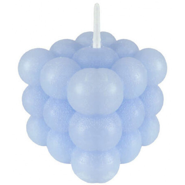Benim Marifetlerim mavi Makaron Bubble Mum 1 Adet 4.5X4.5 CM