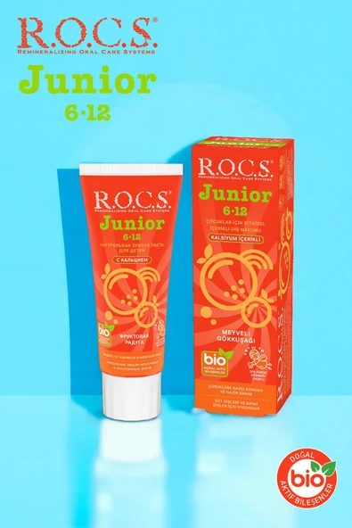 R.O.C.S. Junıor Florürsüz 6-12 Yaş 2li Karma Tad Seti - 74g X 2 Adet - 3