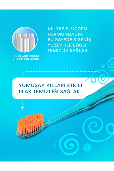 R.O.C.S. Çocuk Kırmızı Manuel Diş Fırçası - 2