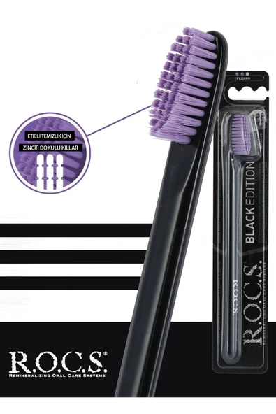 R.O.C.S. Rocs Sensation Whitening Beyazlatıcı Diş Macunu Ve 2 Diş Fırçası - 6