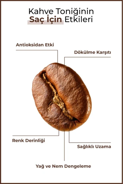 Doğal Kahve Tonik Saç (dökülme Karşıtı, Onarıcı) Ve Cilt Bakımı (ton Eşitleme, Antioksidan) 200 Ml - 4