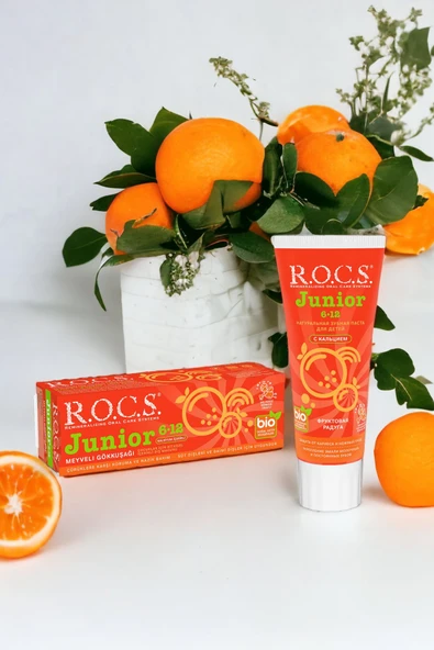 R.O.C.S. Junıor Florürsüz 6-12 Yaş 2li Karma Tad Seti - 74g X 2 Adet - 5