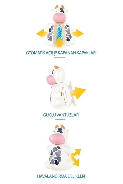 R.O.C.S. Baby Neon 0-3 Yaş Diş Fırçası Pembe Ve Flipper Hijyenik Saklama Kabı Seti - Inek - 5