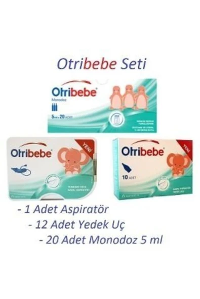 Otribebe Nazal Aspiratör + 12 Adet Yedek Uç + Monodoz 20 Flakon - 4