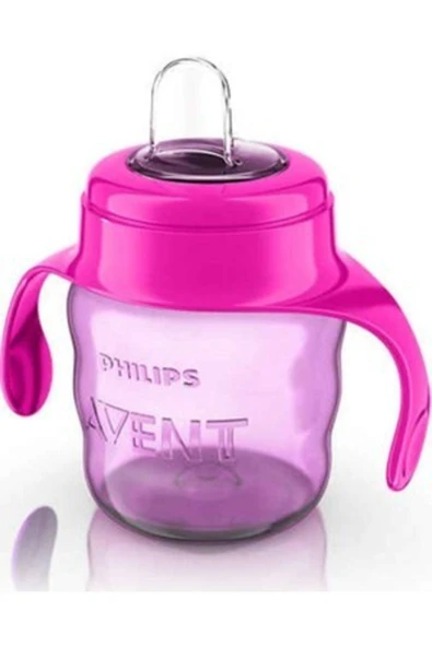 Philips Avent Eğitici Damlatmaz Bardak 200 ml Suluk Pembe