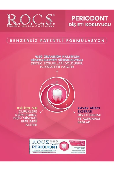 R.O.C.S. Perıodont Dişeti Bakımına Özel Diş Macunu (94g) - 2
