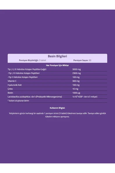 Suda Collagen Multiform Kolajen 90 Tablet 2'li Avantaj Paketi - 3