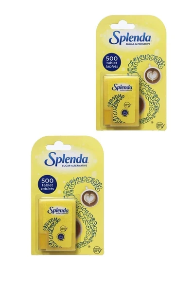 Splenda Tatlandırıcı 500 Tablet 2 Adet