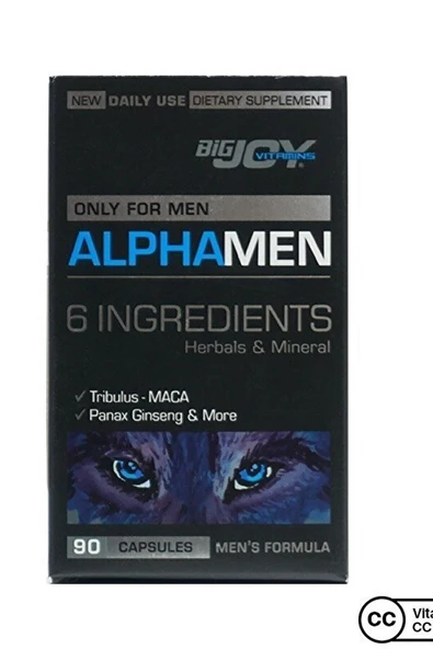Bigjoy Sports Bigjoy Vitamins Alphamen 90 Kapsül - 2