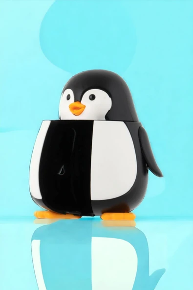 R.O.C.S. Flipper Diş Fırçası Kabı Penguen - 4