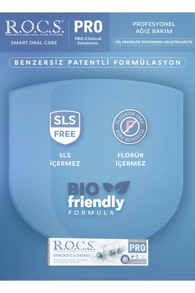 R.O.C.S. Pro Brackets & Ortho Diş Macunu (74g) - Resim 4