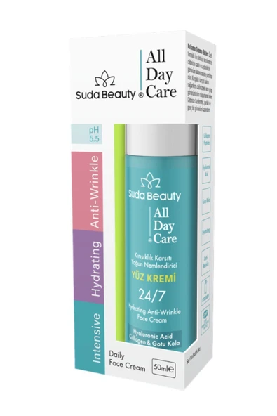 Suda Collagen Double Beauty Multiform Kolajen Aromasız 300g +Suda Beauty-All Day Care Yüz Kremi 50ml - 3