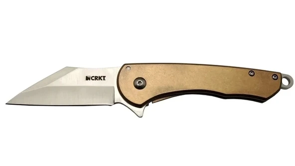 Crkt Jettison 6820 Brw Kahverengi Kamp / Outdoor Çakı 18,5cm - Yarı Otomatik, Kemerlikli, Kutulu