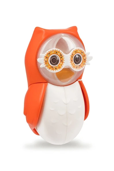 Flipper Kum Saatli Diş Fırçası Hijyenik Saklama Kabı - Turuncu - 3