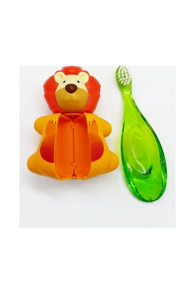 R.O.C.S. 0-3 Yaş Papatya Özlü Bebek Diş Macunu 35ml + Rocs 0-3 Bebek Diş Fırçası + Fırça Saklama Kabı - 3