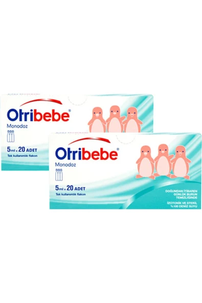 Otribebe Monodoz Steril Deniz Suyu 20 Flakon-2 Kutu